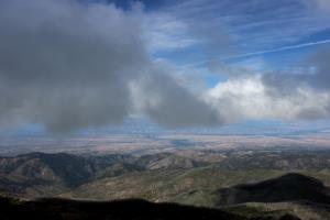 View from summit of Santa Fe Baldy