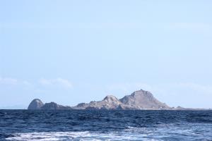 Farallon Islands seen near Continental Shelf