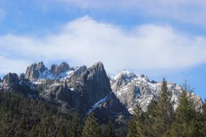 Castle Crags seen from Vista Point