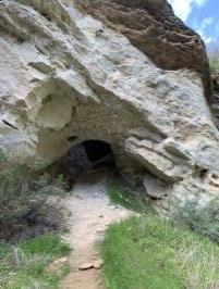 Cave on Black Diamond Mines hike