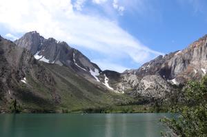 Convict Lake, return loop