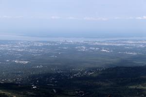 Anchorage seen from Flat Top Mountain