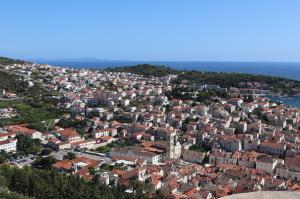 View of Hvar Town from fortress