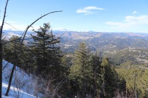 View descending Green Mountain
