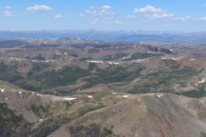 Summit view on San Luis Peak