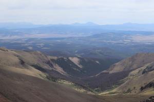 Summit view on San Luis Peak