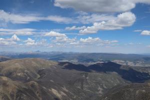 Summit view on San Luis Peak