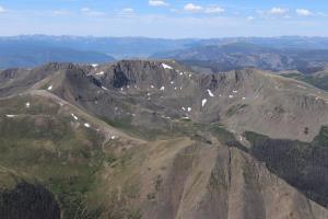 Summit view on San Luis Peak