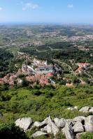 Overlook towards ocean from Castle of the Moors