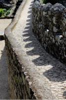 Wall with shadow in Castle of the Moors