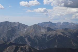 Summit view on Mt. Yale