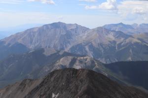 Summit view on Mt. Yale