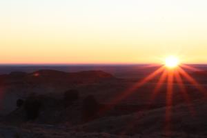 Sunrise seen from Pawnee National Grassland