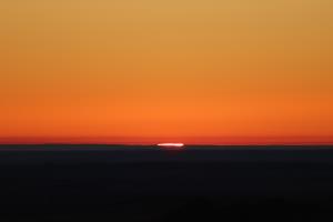 Sunrise seen from Pawnee National Grassland