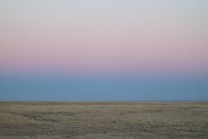 The sky near sunset in Pawnee National Grassland