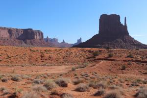 Buttes in Monument Valley