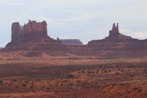 Buttes in Monument Valley