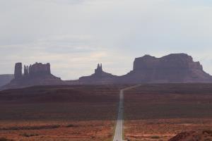 Monument Valley seen from Highway 164