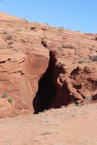 Exit of Antelope Canyon