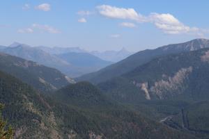 View from Apgar Lookout