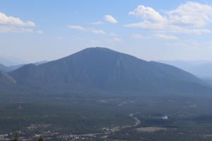 View from trail on Apgar Lookout Trail