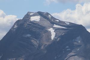 Mountain close up on Highline Trail