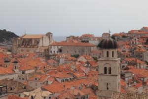 View along Dubrovnik Wall