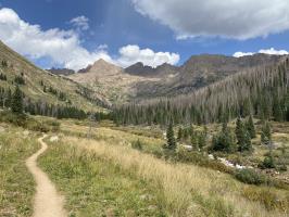 Trail to Chicago Basin