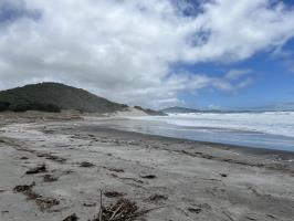 At Ocean Beach