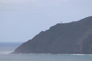 View of Cape Reinga Lighthouse from Cape Maria Van Diemen
