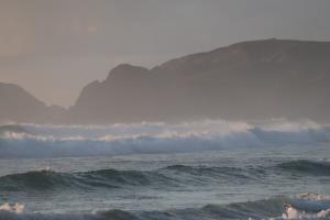 Waves seen from Twilight Beach