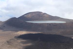 Near highpoint looking at Blue Lake