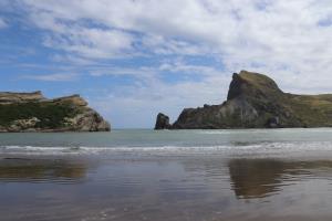 On beach at Deliverance Cove