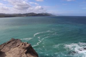 Ocean seen near Castlepoint Lighthouse