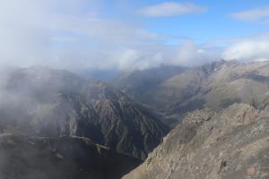 Summit view on Avalanche Peak