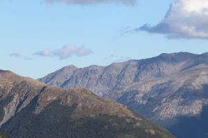 View seen descending Avalance Peak