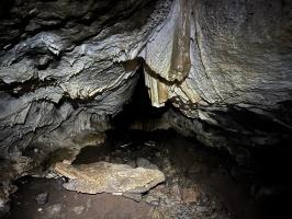 Inside Luxmore Cave