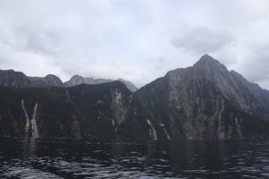 Fiord view from boat