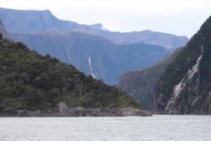 View returning in Milford Sound