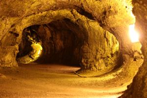 Inside Thurston Lava Tube