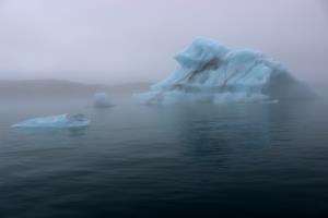 Iceberg seen from boat