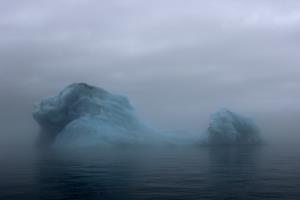 Iceberg seen from boat