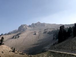 Lassen Peak from the trailhead