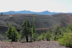View of Cinder Cone from top