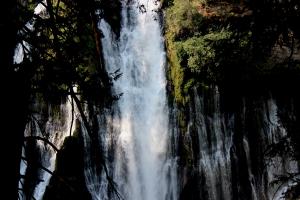Zoomed in on Burney Falls