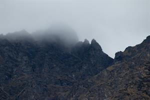 Clouds seen ascending Ben Lomond