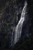 Waterfall zoomed in seen in Doubtful Sound