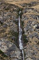 Waterfall seen on French Ridge Hut trail